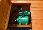 How to install a pumping station for supplying water to a private house