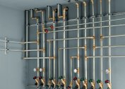 Wiring pipes in the bathroom and toilet: methods, schemes, materials