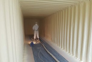 Sätt att isolera containrar för boende