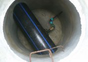 How to crash into a water pipe under pressure with your own hands