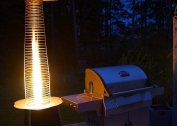 The principle of operation and varieties of street gas heaters