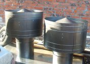 Making a deflector on a chimney pipe yourself