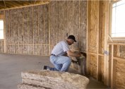 How to use glass wool as insulation