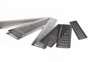 Mounting a cast-iron grate for a drain pan