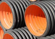 The principle of operation of the drainage pipe with perforation