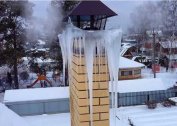 ¿Cómo deshacerse del condensado en la chimenea?
