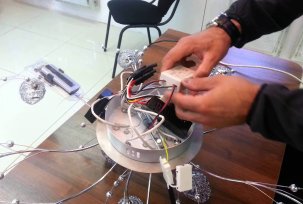 Connecting an LED chandelier with a control panel - instructions and diagram