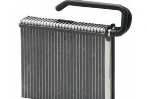Where is the air conditioner evaporator and why is it needed
