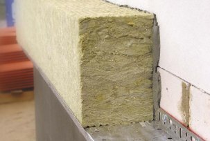 Varför behöver jag lim för mineralull och arbeta med det