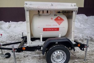 Características de diseño de tanques de gas móviles.