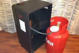 Funktioner för uppvärmning med gasugnar från cylindrar