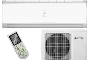 Overview of Vitek air conditioners: error codes, comparison of floor mobile models and wall