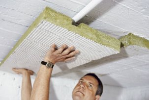 How to insulate the ceiling with your own hands