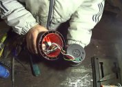 How to disassemble the drain pump with a float switch and eliminate the cause of the malfunction