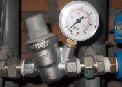 What pressure is the norm in the water supply network?