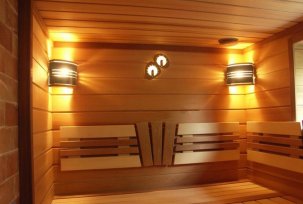 What lamps to choose for a bath: types and features