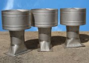The principle of operation of the ventilation deflector