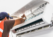 Repair of domestic household and industrial air conditioners and split systems