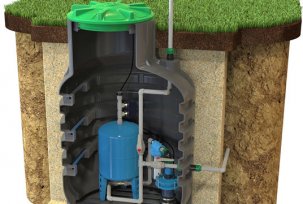 How to install a caisson for a well