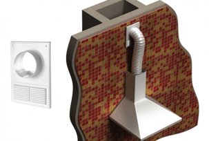 The principle of operation of the air exhaust system