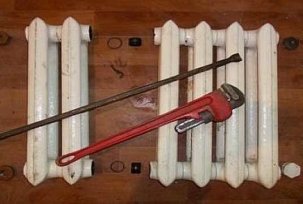 DIY-demonteringsmetoder för en gjutjärnstrålare