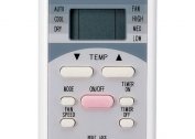 Remote control for air conditioner: principle of operation and its possible malfunctions