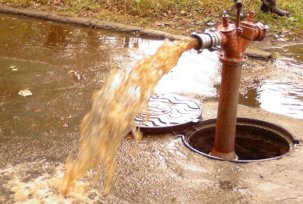 Why is rusty water in the well and how to clean it