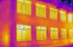 What is needed to calculate the specific thermal characteristics of a building
