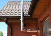 Chimney installation for gas boilers - requirements and materials