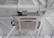 Connection of cassette and channel fan coil to the cold water supply and heating system