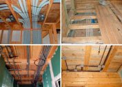 How to conduct electrical wiring in a frame house with your own hands