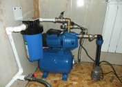 How to connect a pump station to the well with your own hands