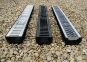 How to install the drain pan with grill