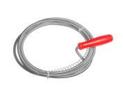 Sewer pipe cleaning with plumbing cable