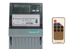 Trifazio skaitiklio „Mercury 230“ prijungimas per srovės transformatorius