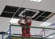 Do-it-yourself service and fan coil cleaning