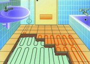 How to make underfloor heating in the bathroom