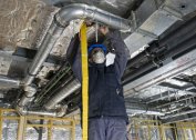 Restoration, installation and cleaning of the ventilation duct
