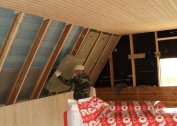 How you can insulate wooden houses with your own hands