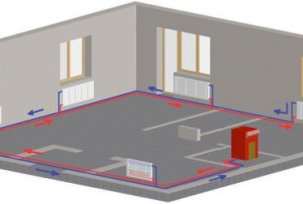 Jaká je vlastnost horizontálního topného systému: dvou trubková, jednovrstvá a jak provést správné zapojení