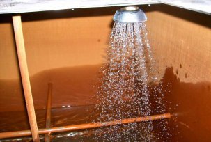 How to clean water from iron from a well in the old-fashioned way