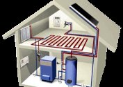 We consider the design of heating schemes for cottages and estimate the cost of services