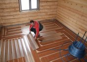 Installation methods for underfloor heating underfloor heating