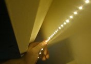 How and what to stick the LED strip - glue or tape