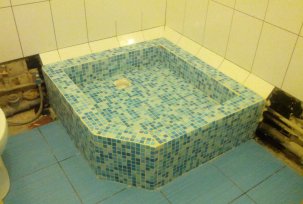 Cómo hacer una cabina de ducha con azulejos con tus propias manos