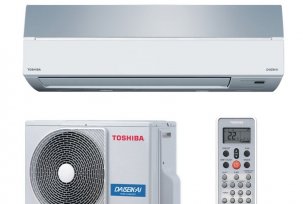 Gambaran keseluruhan penghawa dingin Toshiba (Toshiba): penyongsang, saluran, pemisah dan arahan untuknya