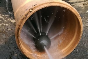 Είδη εξοπλισμού για την έκπλυση του συστήματος αποχέτευσης υδροδυναμικά