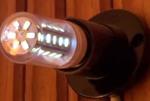 How to eliminate the flickering of LED lamps in the off state
