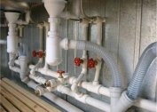 How to install water supply and sewage