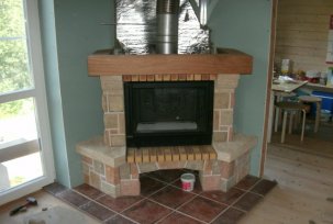 Instrucciones paso a paso para instalar una chimenea en una casa y departamento